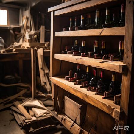 红酒柜连接不良，易变形。