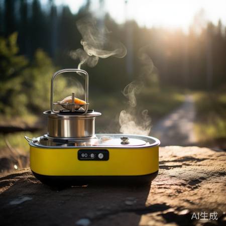 便携燃气灶锅，户外美食利器