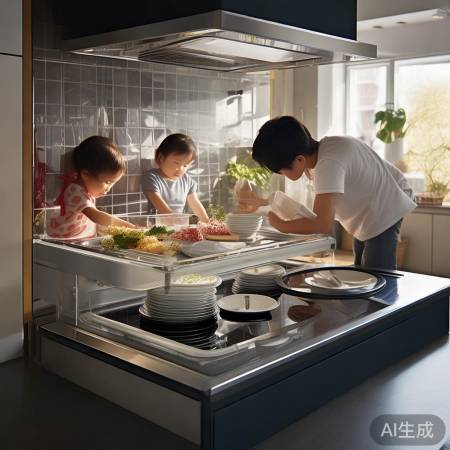 “餐具太多，消毒箱容量小，精打