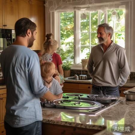 燃气灶自动关，安全无忧守护神！