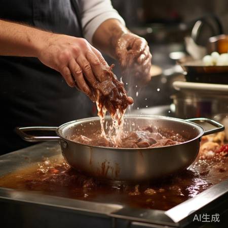 牛肉冲净,口感更佳