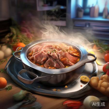 洗衣机煮肉,丰富餐桌味。