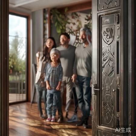 “盼盼好顺门，安全家首选”