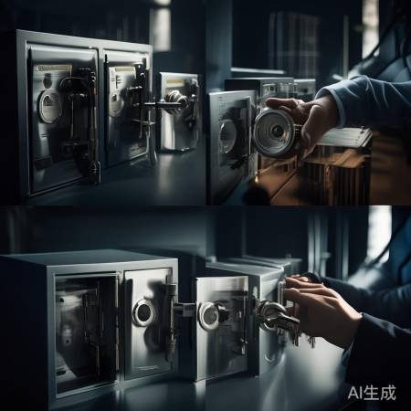 备用钥匙开保险柜，简单快捷。