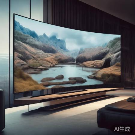 曲面电视:视角宽广,沉浸观影