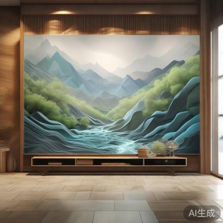 西宁家居，个性化3D背景墙选择