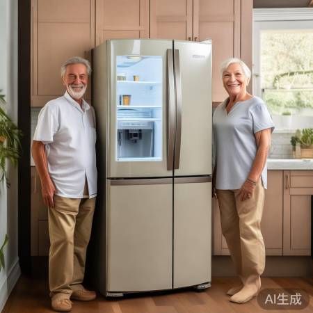 老人首选省心冰箱，双门实用亮点