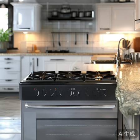 美的燃气灶，高效节能。