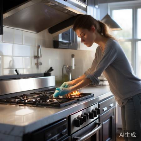 燃气灶每周清，火力更强劲
