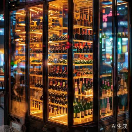 郑州网红酒吧酒柜揭秘