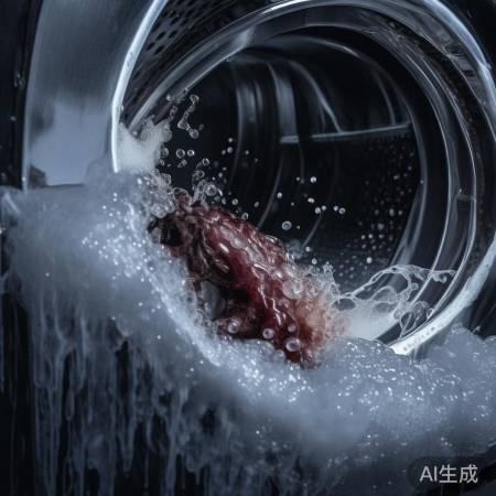 重度污渍，多遍洗涤。