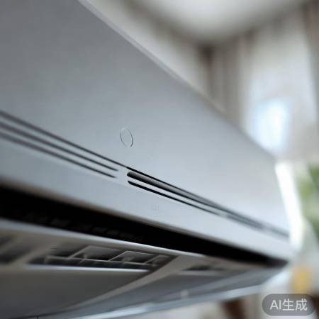 空调红外接收孔位置。