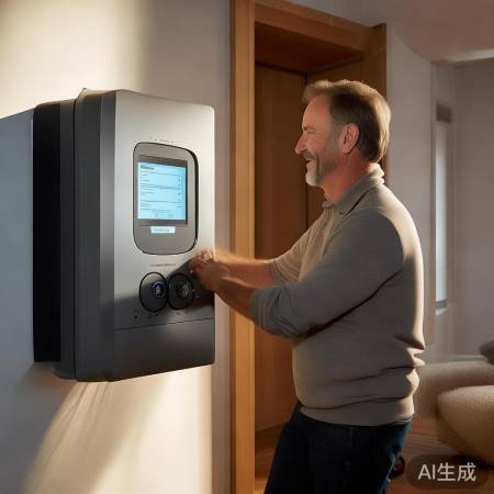 小松鼠壁挂炉：人性化设计，老人