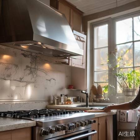 油烟机防锈，勤清洗防锈生。