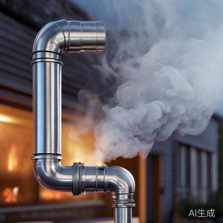 烟道回路，保障壁挂炉安全高效。