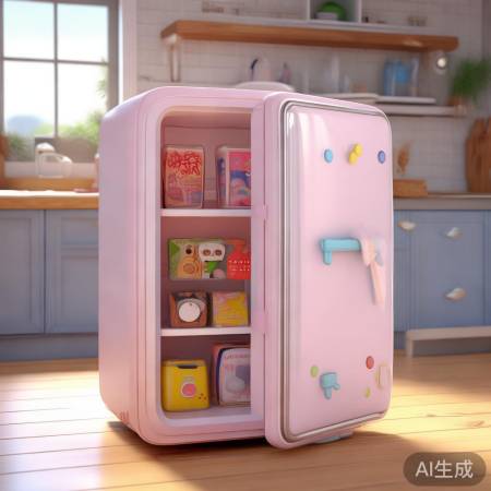 三丽鸥小冰箱，可爱实用，家居新