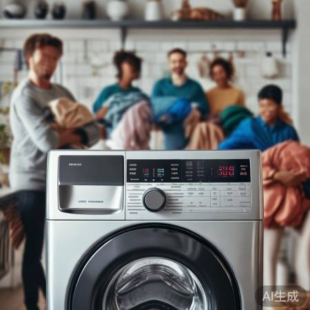 洗衣机容量多，洗衣量更大。