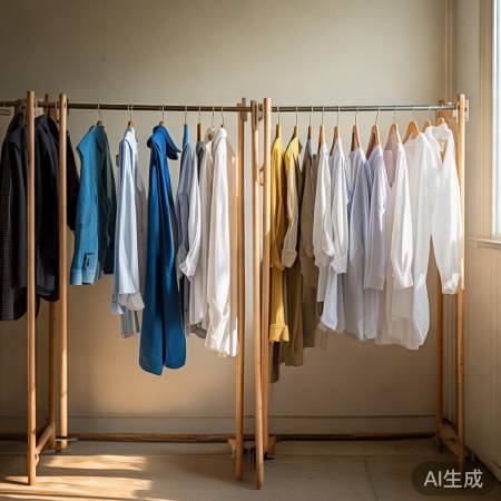 交替晾晒，衣物更均匀