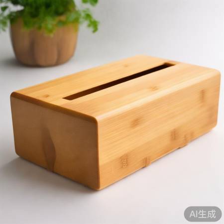 竹制冰箱收纳盒，环保简约美。