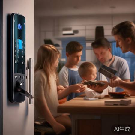 “智锁安全，严守密码指纹！”