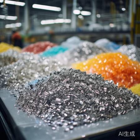 原材料区：严格筛选，标准材料堆