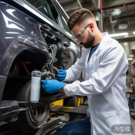 空调LOCK故障，检查制冷剂泄