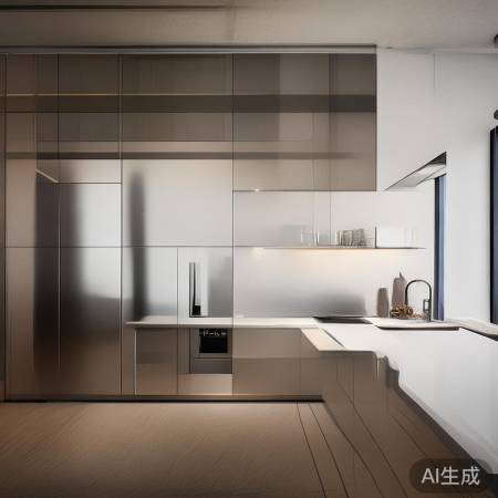 消毒柜摆放，和谐家居风格