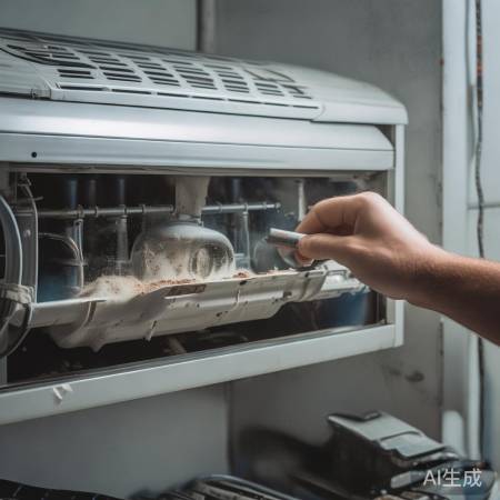 空调顶部清洁，保障安全与效率