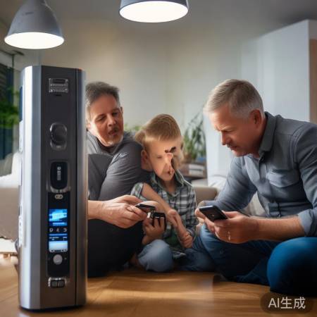 智能家居保险柜，远程操作易，需