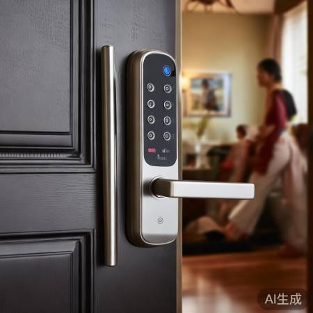 智能门锁保障，更换密码防盗，访
