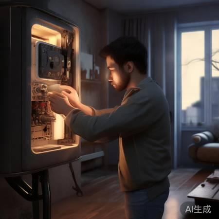 壁挂炉点火装置清理与更换