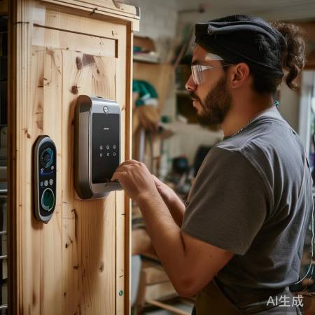 “智能锁指纹安装教程”