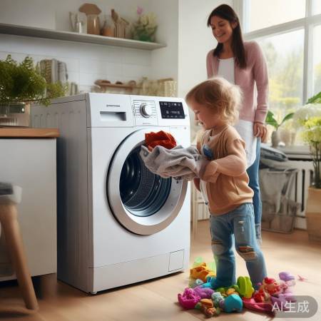 小天鹅儿童洗衣机，节能省电，智