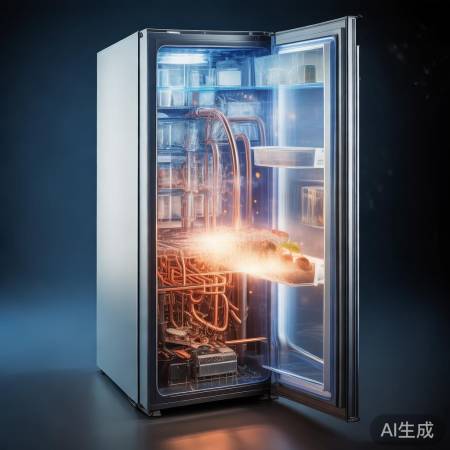 冰箱循环降温，冷藏冷冻。