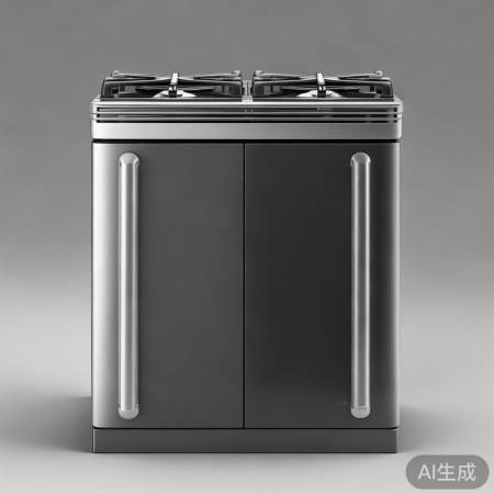 简约大方燃气灶，现代传统厨房皆