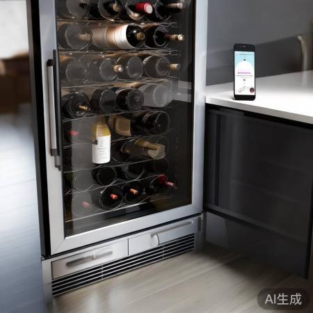 智能红酒柜，温湿度自动调节，生