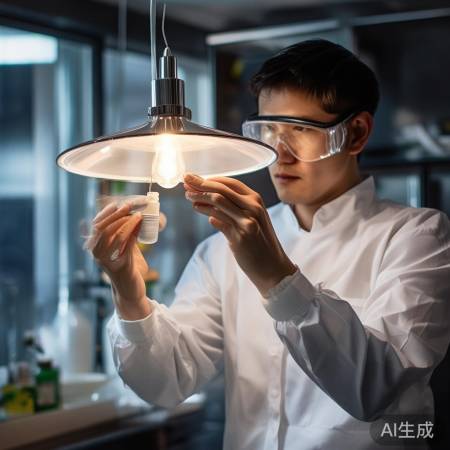 “小心更换消毒柜灯管，安全为重