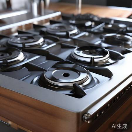 “易清洁面板，燃气灶清洁无忧”