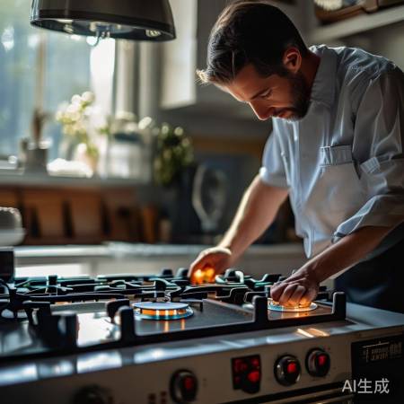 光芒燃气灶服务专业，满意！