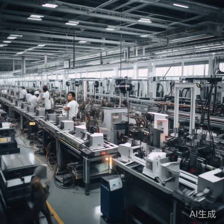 无锡制造基地，先进生产线设备多