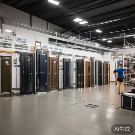 家居建材城，品牌门安装服务，品