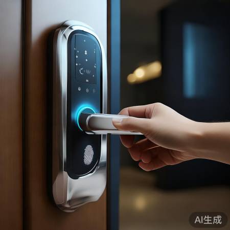 指纹锁：秒速验证，科技守护门禁