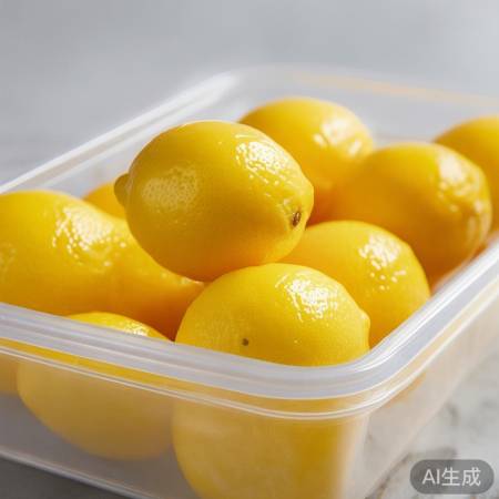 密封容器保柠檬新鲜