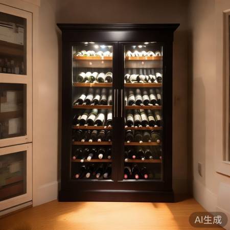 红酒柜宜摆宽敞角落