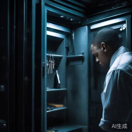 “关门前，仔细检查保险柜。”