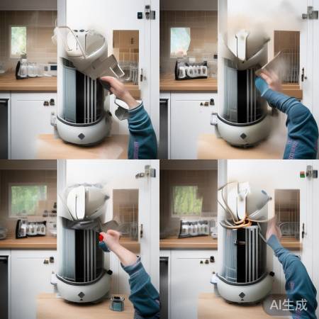 清洗空气能热水器,安全拆壳,清