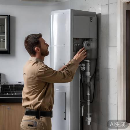 美的50升热水器,安装费200