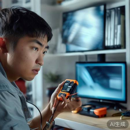 检查音频线，解决电视无音问题。