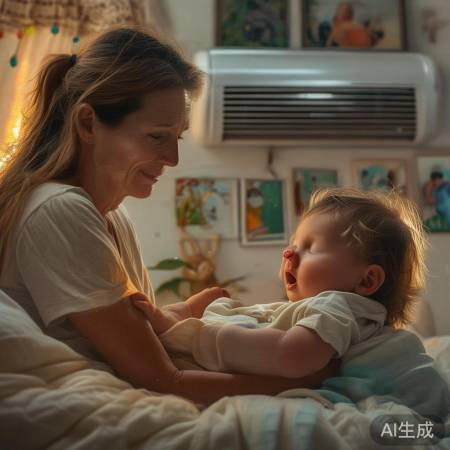 夏天宝宝发烧，空调使用技巧分享