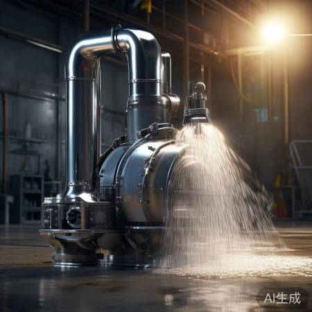 “高效水泵，助力排水”